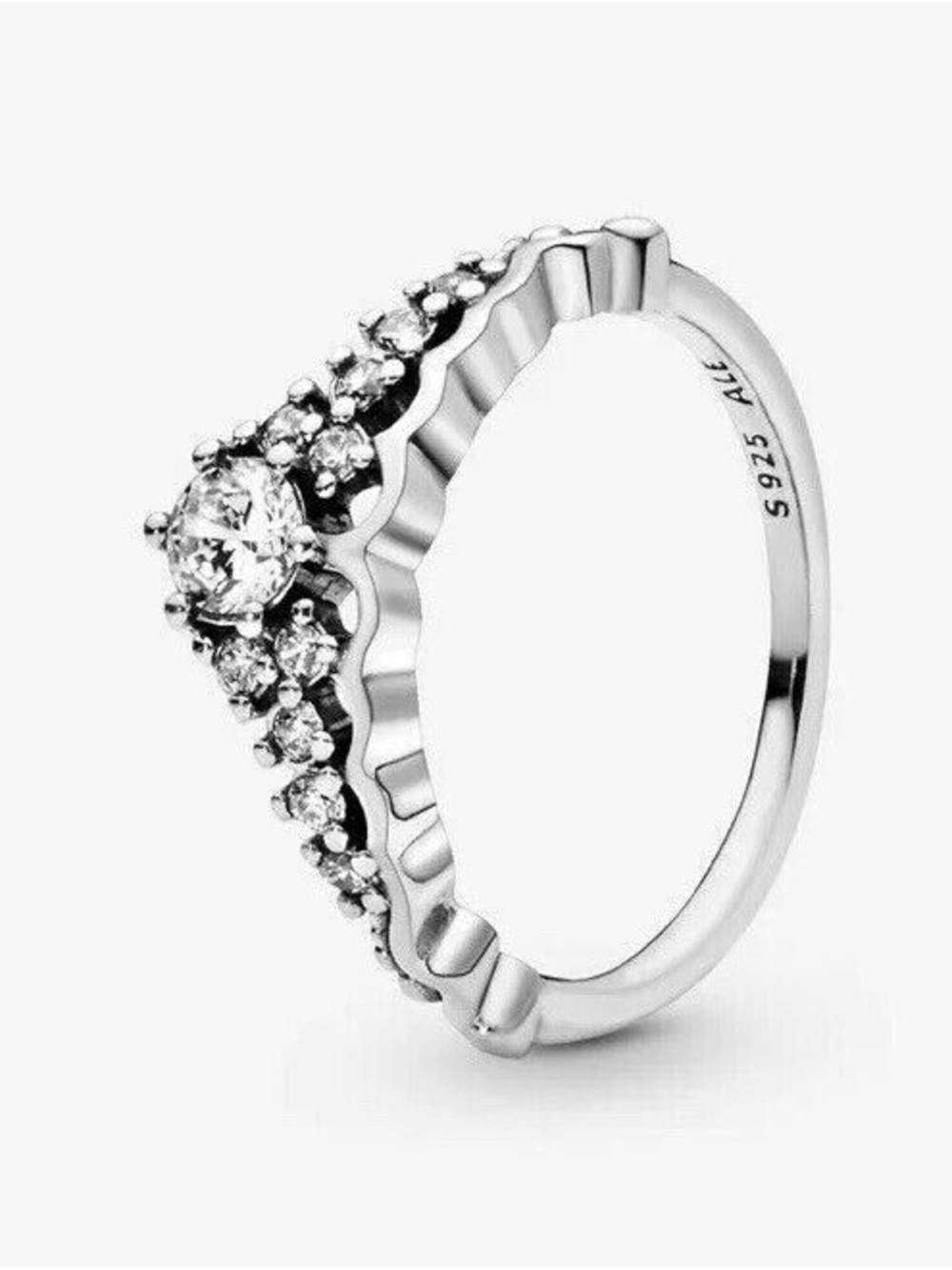 Pandora Fairytale Tiara Ring in sterling silver